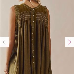 *BRAND NEW, NEVER WORN, TAGS ATTACHED* Free People- Tunic Dress